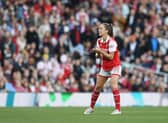Lia Walti has agreed a new deal with Arsenal. (Photo by David Price/Arsenal FC via Getty Images)