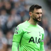 Hugo Lloris of Tottenham Hotspur gives the team instructions during the Premier League (Photo by Clive Brunskill/Getty Images)