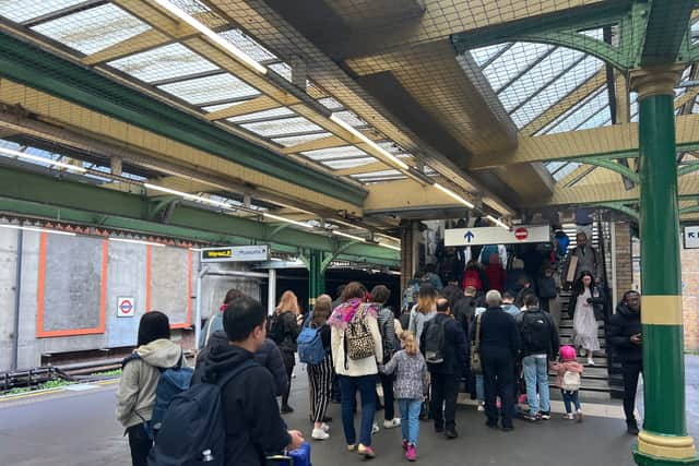 South Kensington is one of the most congested Tube stations in London. Credit: Andre Langlois