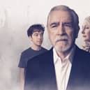 Brian Cox (centre), Alex Lawther (left), Patricia Clarkson (centre right) and Daryl McCormack (right). Credit: Second Half Productions