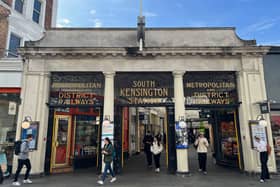 The entrance to South Kensington Station. Credit: Andre Langlois