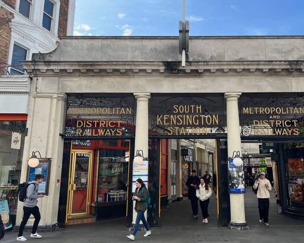 The entrance to South Kensington Station. Credit: Andre Langlois