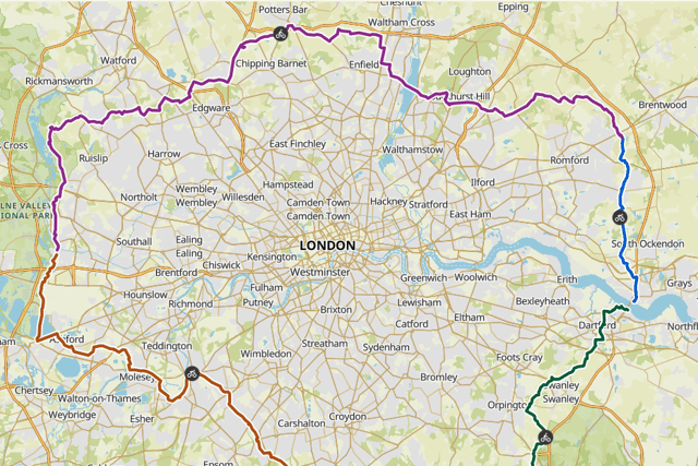 Ride For Their Lives cyclists will travel along the boundary of the expanded ULEZ. 