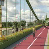 How Hammersmith Bridge could look. (Photo by Possible)
