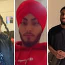 Jermaine Cools, Rishmeet Singh and Jordan Kukabu. Credit: Met Police.