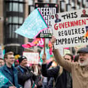 Teachers and senior doctors will ballot in their dispute with the government over pay, which will likely see a fresh round of strikes.  (Photo by Hesther Ng/SOPA Images/LightRocket via Getty Images)