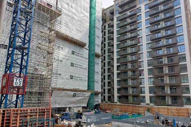 The Royal Eden Docks is being developed by Mount Anvil alongside Newham Council and Riverside Housing Association. Credit: Ben Lynch.