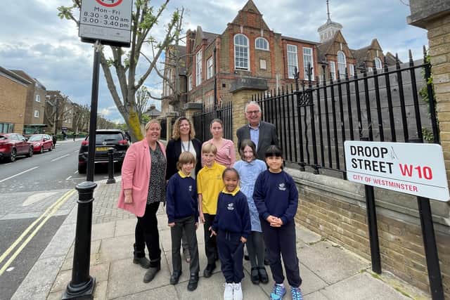 Westminster City Council has decided to make 11 temporary school streets permanent after an 18-month trial. Credit: Westminster City Council.