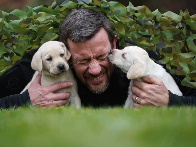 Guide dogs put through their paces by SAS 