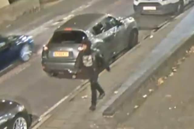 Police are looking for this man in connection with an unprovoked assault in Hackney. Credit: Met Police