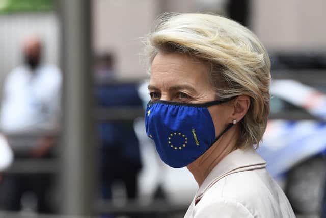 EU chief Ursula von der Leyen has suggested mandatory jabs ought to be considered by European countries (image: AFP/Getty Images)