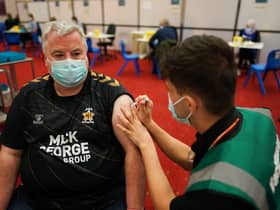 Health Secretary Sajid Javid has described mandatory jabs as “unethical” (image: Getty Images)