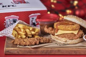 The Christmas gravy burger proved to be a hit last year (Photo: KFC)