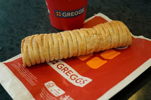 Thousands of free Greggs sausage rolls are being handed out on Sunday - how to get one (Photo Illustration by Christopher Furlong/Getty Images)