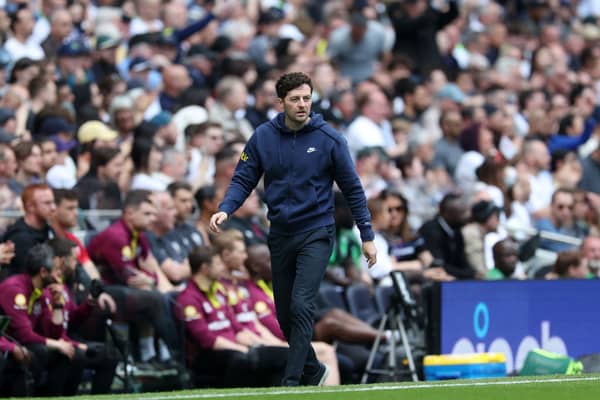 Ryan Mason, Interim Manager of Tottenham Hotspur, looks on during the Premier League match (Photo by Julian Finney/Getty Images)