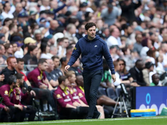 Ryan Mason, Interim Manager of Tottenham Hotspur, looks on during the Premier League match (Photo by Julian Finney/Getty Images)