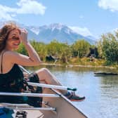 Sabina Trojanova, 29, set herself a challenge of travelling to three countries â picking her destination based off the cheapest flight she could find that day. (SWNS)