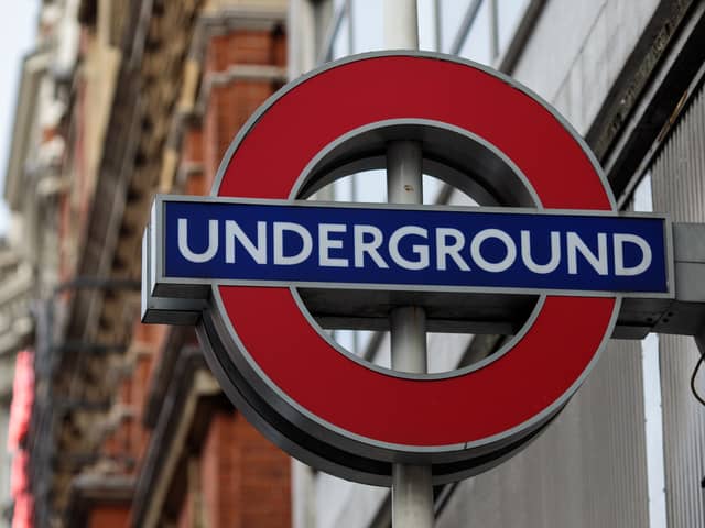 London Underground sign. Credit: Jack Taylor/Getty Images.