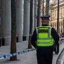 A City of London Police officer in Bishopsgate. (Photo by Chris J Ratcliffe/Getty Images)