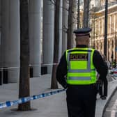 A City of London Police officer in Bishopsgate. (Photo by Chris J Ratcliffe/Getty Images)