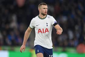 Eric Dier of Tottenham in action during the Premier League match between Leicester City (Photo by Michael Regan/Getty Images)