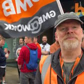 Barbican centre shop steward Neil Sowerby. (Photo by André Langlois)