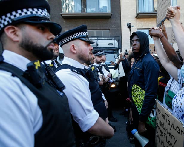 Floyd, 46, was filmed repeatedly saying “I can’t breathe” as Chauvin knelt on his neck for nine minutes on 25 May 2020