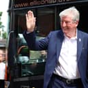 Roy Hodgson, Manager of Crystal Palace, arrives at the stadium prior to the Premier League match (Photo by Tom Dulat/Getty Images)
