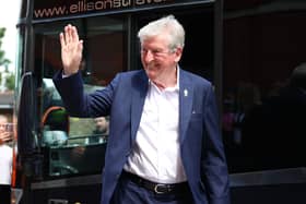 Roy Hodgson, Manager of Crystal Palace, arrives at the stadium prior to the Premier League match (Photo by Tom Dulat/Getty Images)