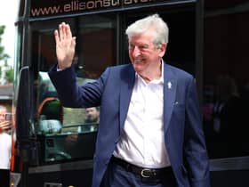 Roy Hodgson, Manager of Crystal Palace, arrives at the stadium prior to the Premier League match (Photo by Tom Dulat/Getty Images)