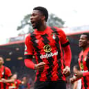  Jefferson Lerma of AFC Bournemouth celebrates after scoring the team’s second goal (Photo by Michael Steele/Getty Images)