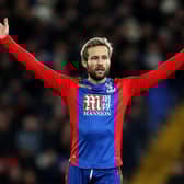 Yohan Cabaye of Crystal Palace gestures during the Premier League match between Crystal Palace and Swansea City  (Photo by Julian Finney/Getty Images)
