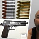 Solhotra was jailed for 13 years and six months at Kingston Crown Court after being found guilty of two counts of possession of a firearm and ammunition. 