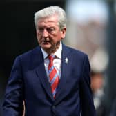 Crystal Palace manager Roy Hodgson looks on during a match