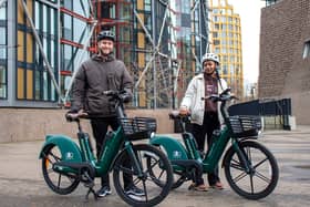 E-bike provider HumanForest says it is a zero emission operator, with a fully electric fleet and use of renewable energy. Credit: HumanForest.