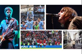 If you are a supporter of a Manchester football team and a fan of Oasis, there are plenty of London landmarks to visit. (Photos by Getty)
