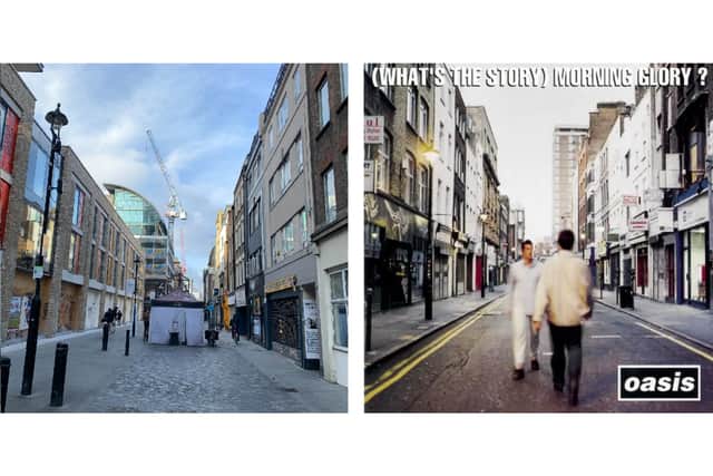 Berwick Street in Soho. (Photos by André Langlois/Creation) 