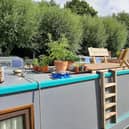 A London canalboat. Credit: AirBnB.