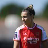 Arsenal’s Steph Catley. Credit: Arsenal FC via Getty Images.