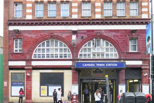 4G and 5G mobile coverage is now available at Camden Town station. Credit: TfL