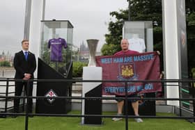 West Ham United fans have started arriving in Prague (Image: Getty Images)