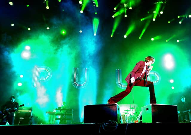 Jarvis Cocker and Pulp and Coachella in 2012. (Photo by Kevin Winter/Getty Images for Coachella)