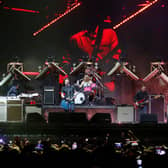 The Foo Fighters are heavily rumoured to perform at Glastonbury 2023 as mystery band The ChurnUps - Credit: Getty