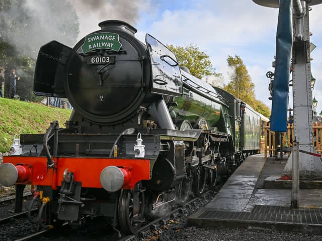The Flying Scotsman will be travelling from London to Portsmouth - here’s where to see the iconic locamotive