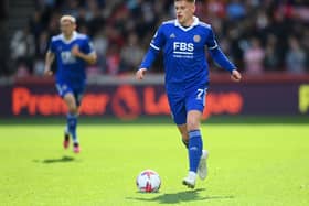 Leicester City winger Harvey Barnes.  