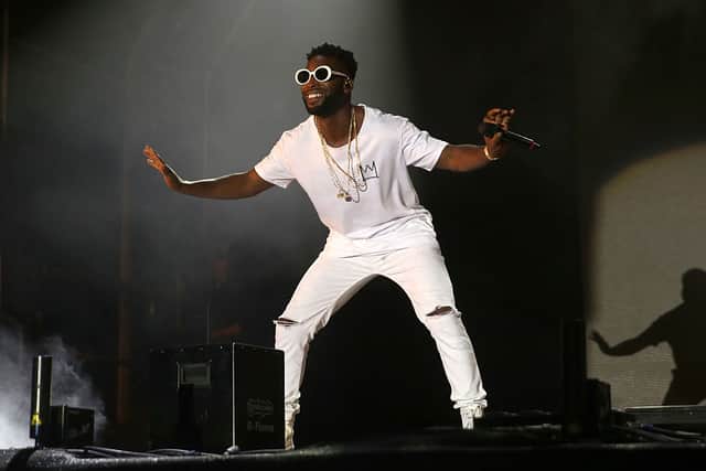 Rapper Tinnie Tempah is headlining Pub in the Park in Dulwich