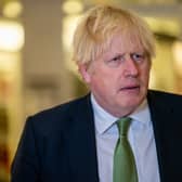 Former UK Prime Minister Boris Johnson. (Photo by Brandon Bell/Getty Images)