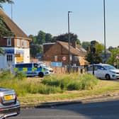 Emergency services at Sudbury Court Drive in Harrow. Credit: Pareet Shah