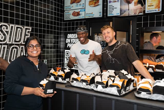 KSI at Sides at Boxpark Wembley.