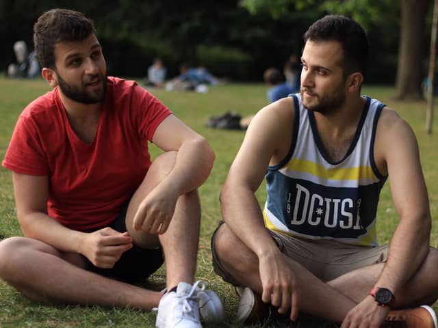 Brothers Mohammad Alhaj Ali (left) and Omar Alhaj Ali (right) lived on the 14th floor of Grenfell Tower